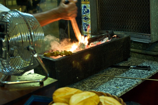 Pintxo Moruno, Cafe Iruna, Bilbao